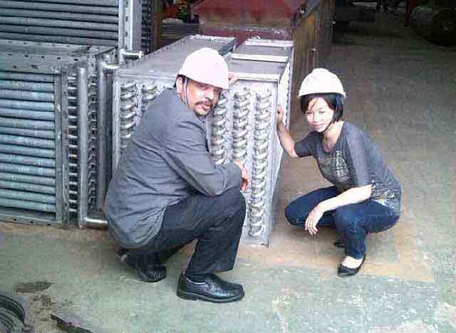 捷瑪換熱器質(zhì)量好，服務(wù)熱情